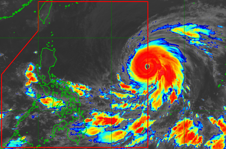 Super Typhoon Betty now in PAR