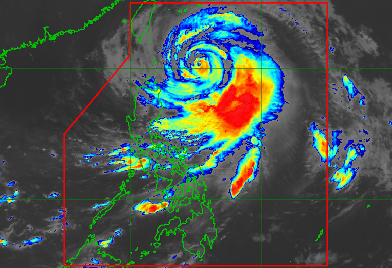 Typhoon Betty slightly weakens, but still enhancing southwest monsoon
