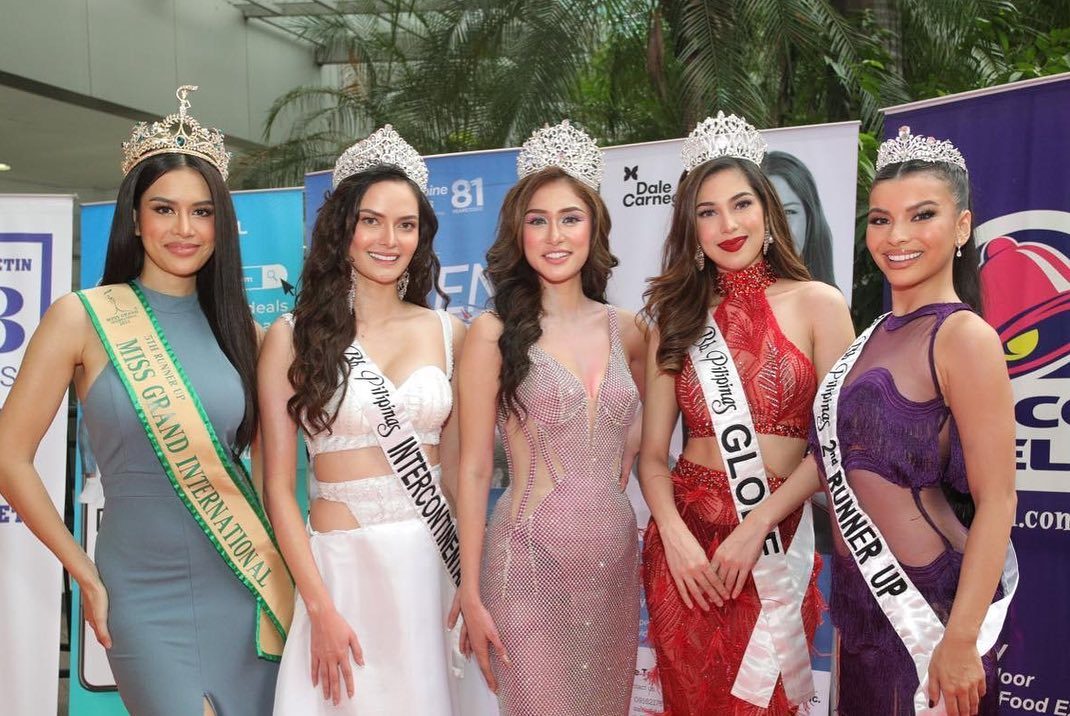 LOOK: Binibining Pilipinas 2022 queens at the Grand Parade of Beauties