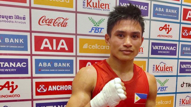 Bautista bags 1st boxing gold for PH, Ladon falls short of 3-peat bid