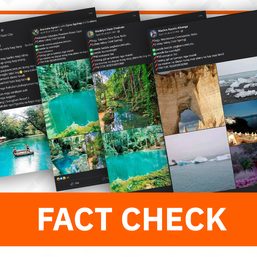 FACT CHECK: Posts promoting hidden cold springs in Capiz and Iloilo