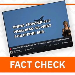 FACT CHECK: Video shows a Japanese F-2 fighter plane, not a Chinese jet 