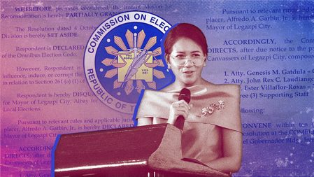 Comelec ruling on Legazpi mayor’s disqualification raises questions