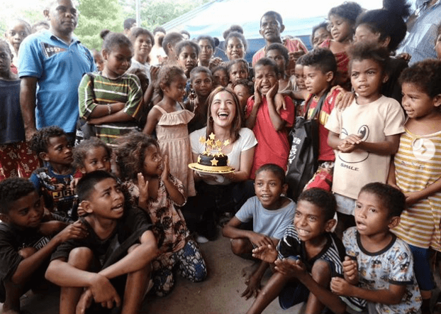 LOOK: Julie Anne San Jose celebrates birthday with Aeta tribe in Pampanga