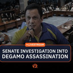 LIVESTREAM: Senate investigation into Degamo assassination