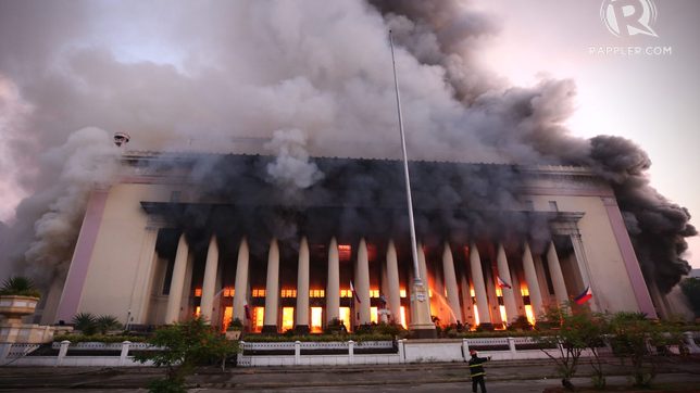 Rise from the ashes: Gutted Manila Central Post Office begins rehab