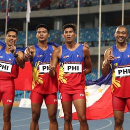 PH ends SEA Games athletics in style with men’s 4x400m relay gold after photo finish