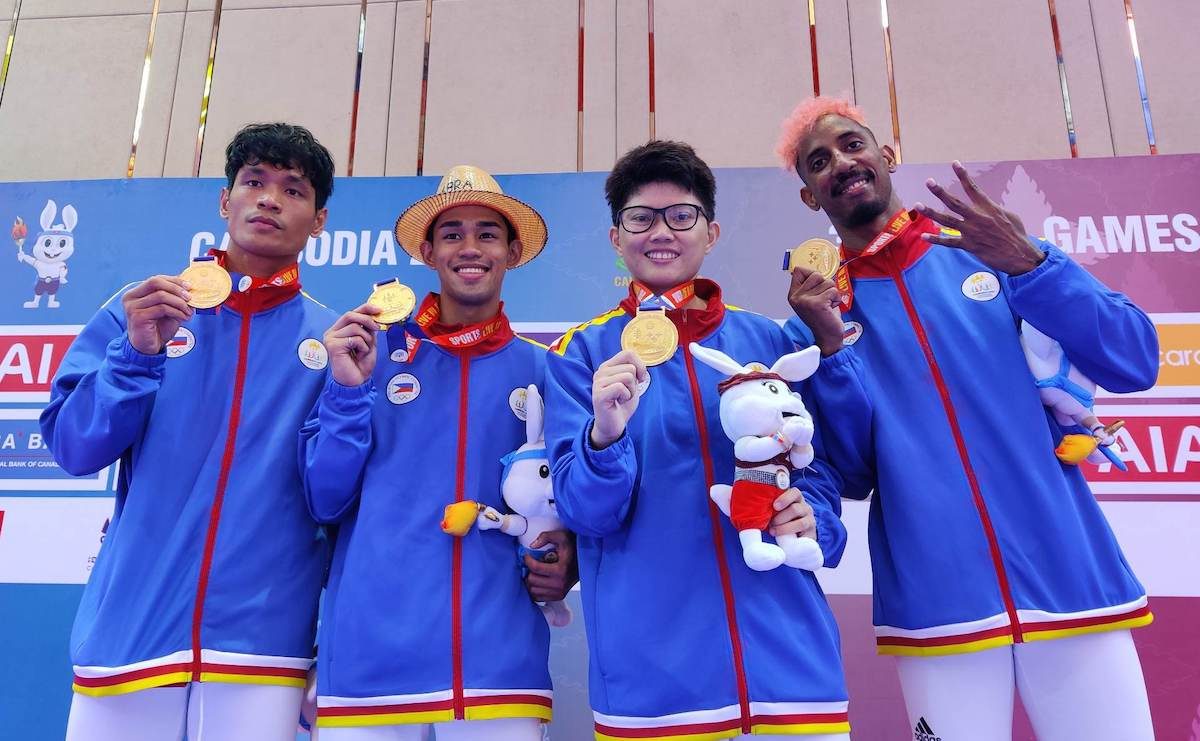 Taekwondo quartet powers late SEA Games gold surge