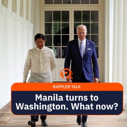 Rappler Talk: Manila turns to Washington. What now?