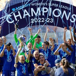 Kerr nets double as Chelsea crowned WSL champion