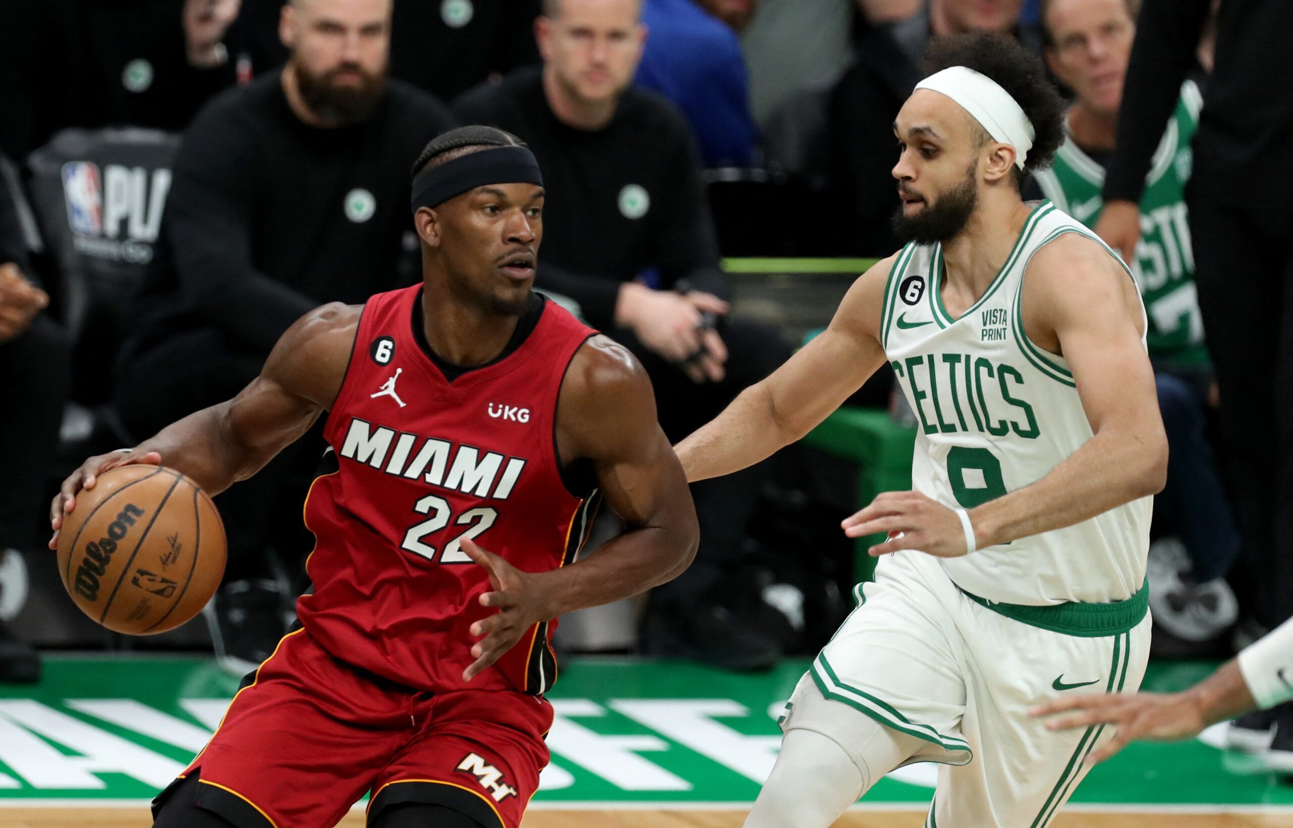 Jimmy Butler, Heat topple Celtics to steal Game 1 of East finals