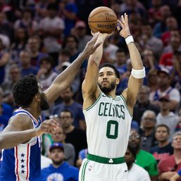 Late heroics from Jayson Tatum lift Celtics past 76ers, force Game 7