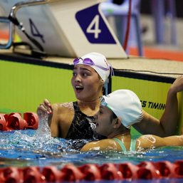 Teen swimmer Teia Salvino sets SEA Games, PH backstroke record