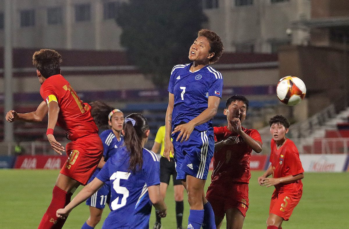 Tough break for Filipinas as Myanmar exacts SEA Games revenge with late penalty