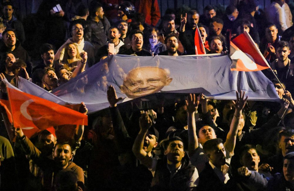 Turkey faces runoff election with Erdogan leading