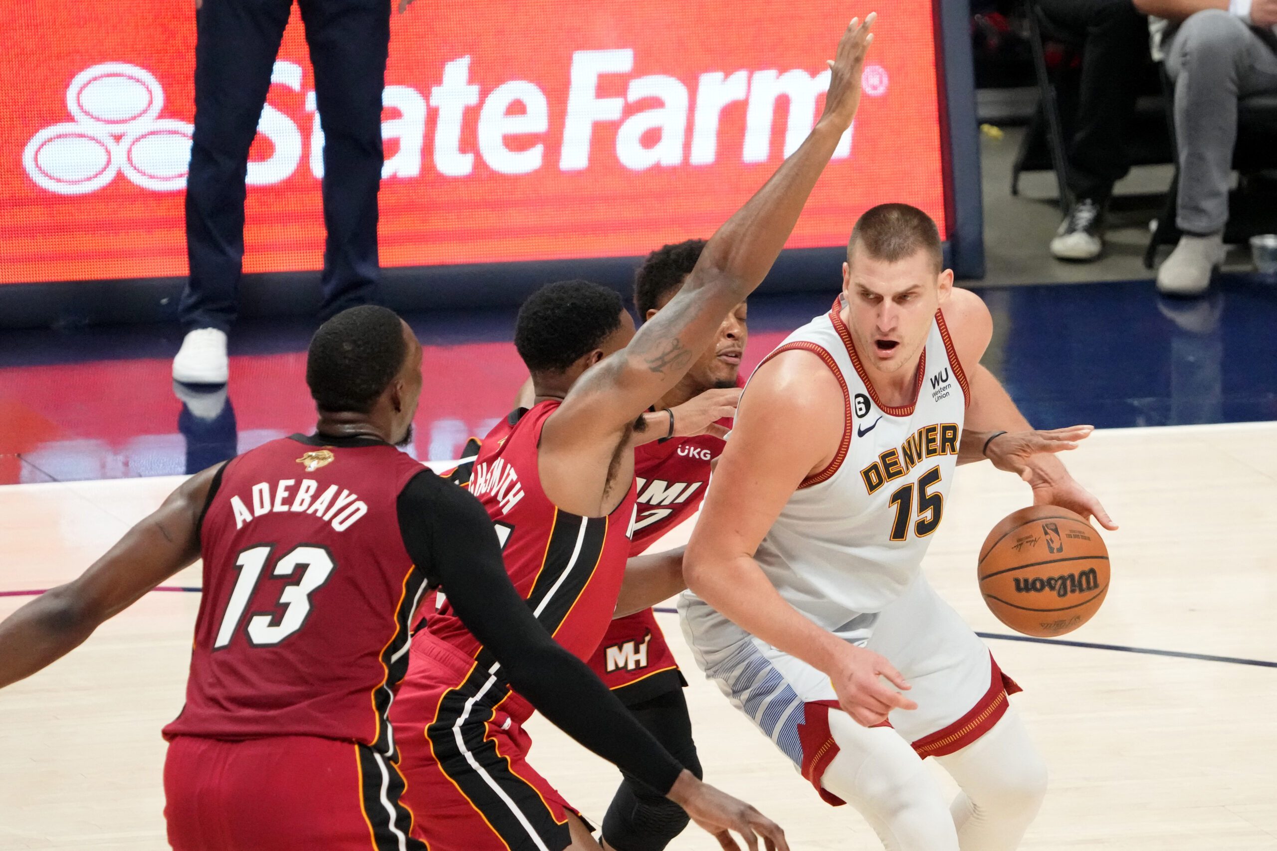 Jokic-led Nuggets oust Heat in Game 5 thriller, win 1st title in 47-year history