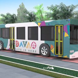 What is the Davao Public Transport Modernization Project inspired by EDSA’s buses?