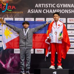 Eldrew Yulo vaults way to junior silver in Asian Gymnastics Championships