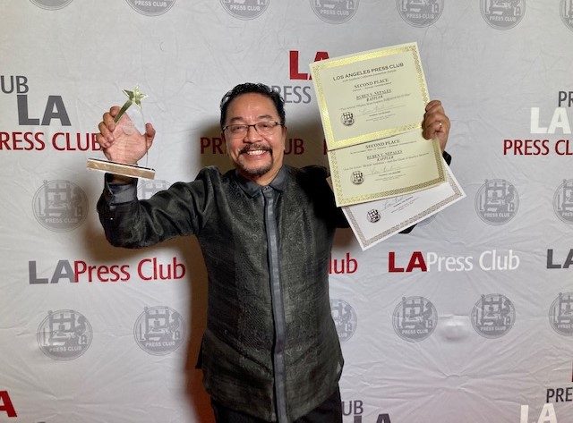 Rappler columnist Ruben Nepales wins big at Southern California Journalism Awards 2023