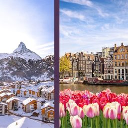 This is your sign to experience autumn, spring, and winter in Europe