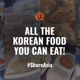 WATCH: All the Korean food you can eat