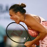 Sabalenka survives 1st-set implosion to overcome Stephens, reach French Open quarters