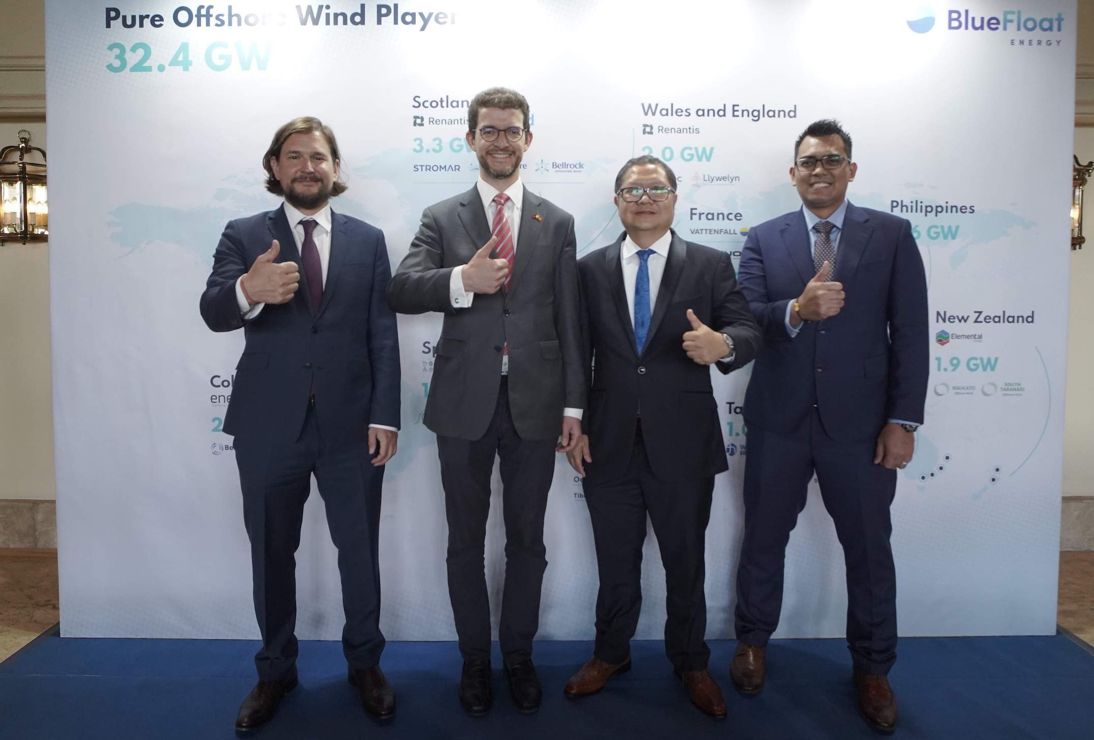 BlueFloat Energy mempromosikan energi angin lepas pantai di Filipina