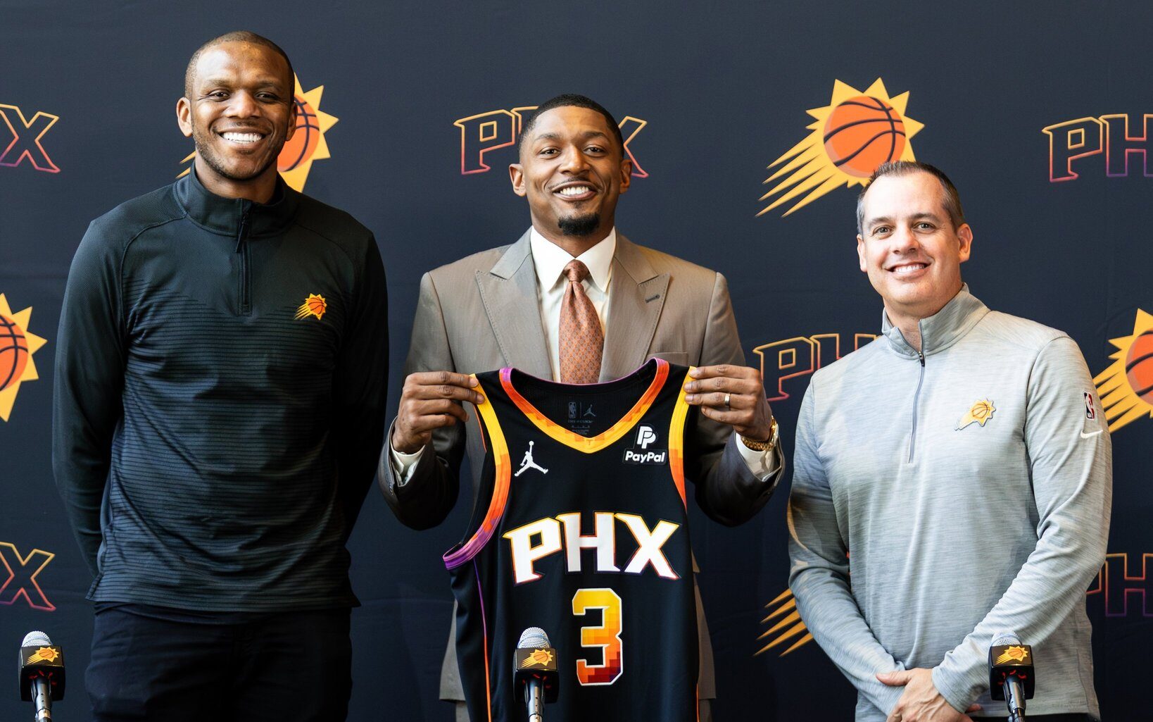 Bradley Beal is part of a new look Phoenix Suns group that is