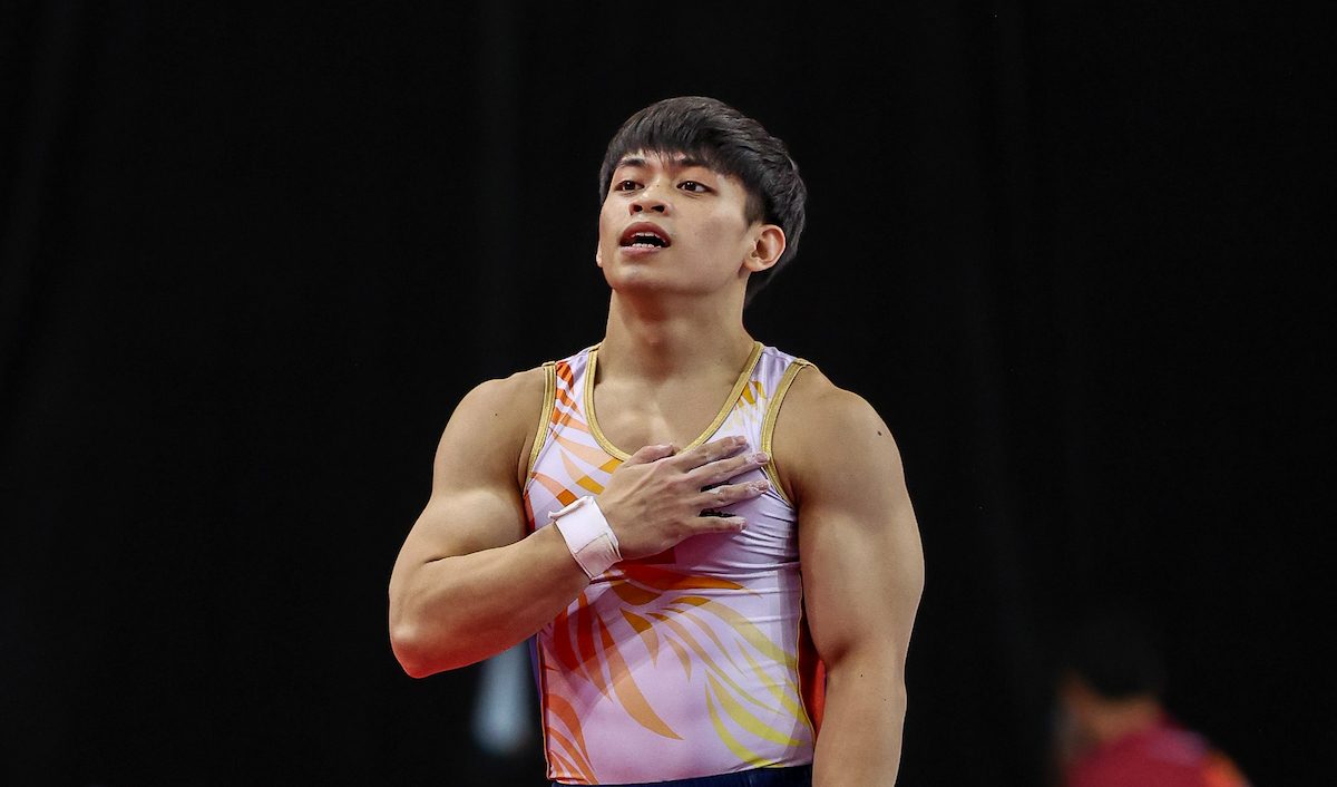 Carlos Yulo saves Baku World Cup bid with floor exercise bronze
