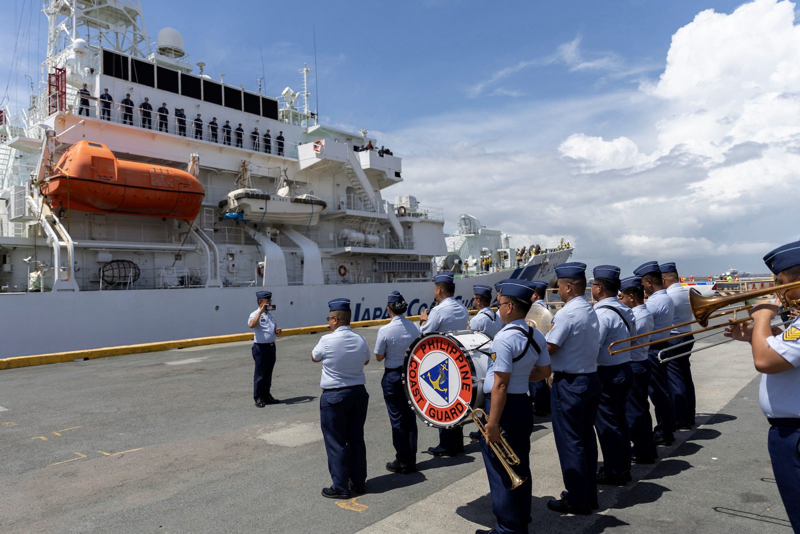 LOOK: First Philippines, US, Japan joint coast guard exercises begin