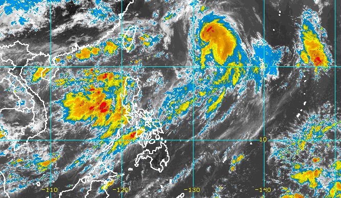 Typhoon Chedeng continues to weaken but monsoon rain persists