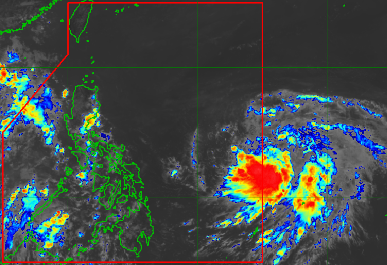 Low pressure area inside PAR now Tropical Depression Chedeng
