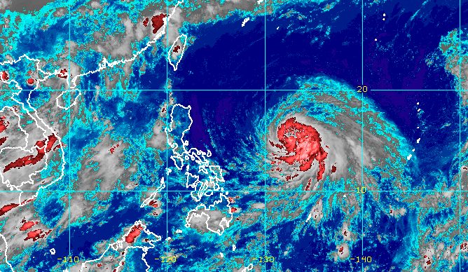 Chedeng now a severe tropical storm but still no direct effect on Philippines