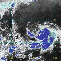 Tropical Storm Chedeng further intensifies over Philippine Sea