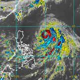 Typhoon Chedeng maintains strength; moderate to rough seas possible
