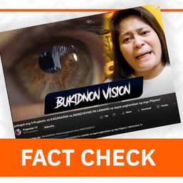 FACT CHECK:  No prediction of imminent volcanic eruption in Bukidnon