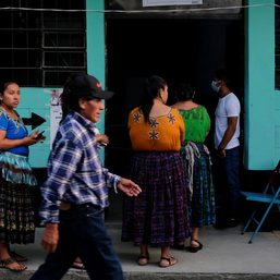 Guatemala election likely headed for run-off, leftists up in early count