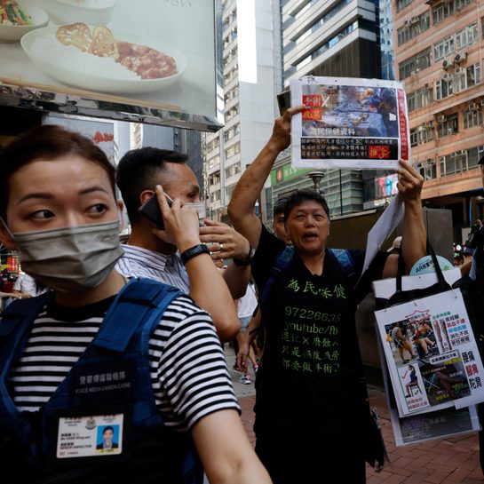 Police arrest 23 people in Hong Kong on Tiananmen crackdown anniversary