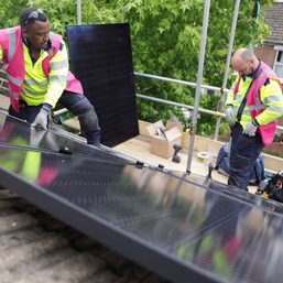 London’s solar street thrives on people power