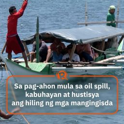PANOORIN: Sa pag-ahon mula sa oil spill, kabuhayan at hustisya ang hiling ng mga mangingisda