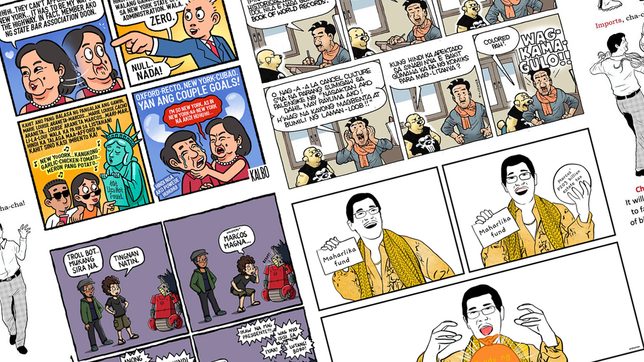 LOOK: Comics, illustrations in response to Marcos’ governance during 1st year in office