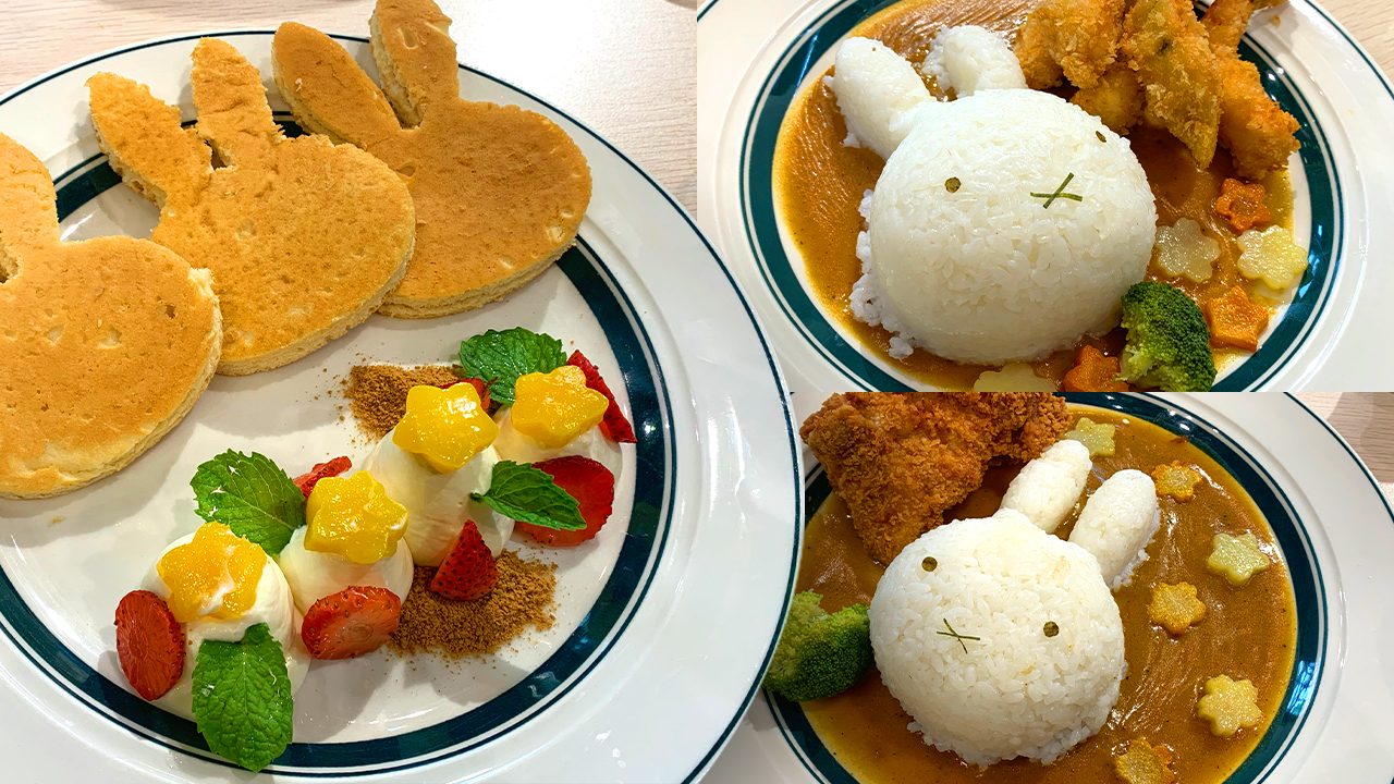 Too cute to eat! Miffy is the star of Gram Cafe & Pancakes’ new dishes
