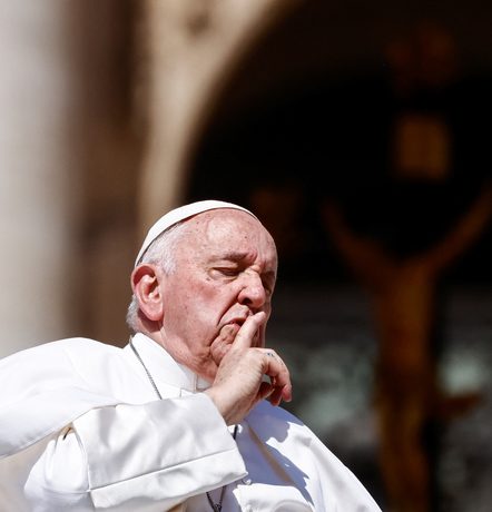 Pope Francis doing well after first night in hospital, Vatican says