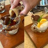 LOOK: Trying out UCC Café’s affogato desserts using Magnum Ice Cream