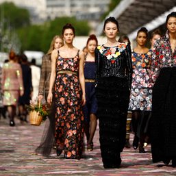Chanel takes haute couture to riverside for Paris show