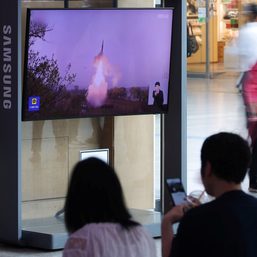 North Korea fires long-range missile ahead of South Korea, Japan meeting