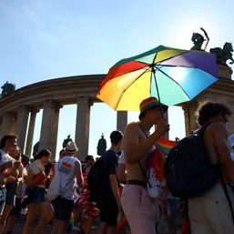 Thousands join Budapest Pride in protest at state’s anti-LGBT moves