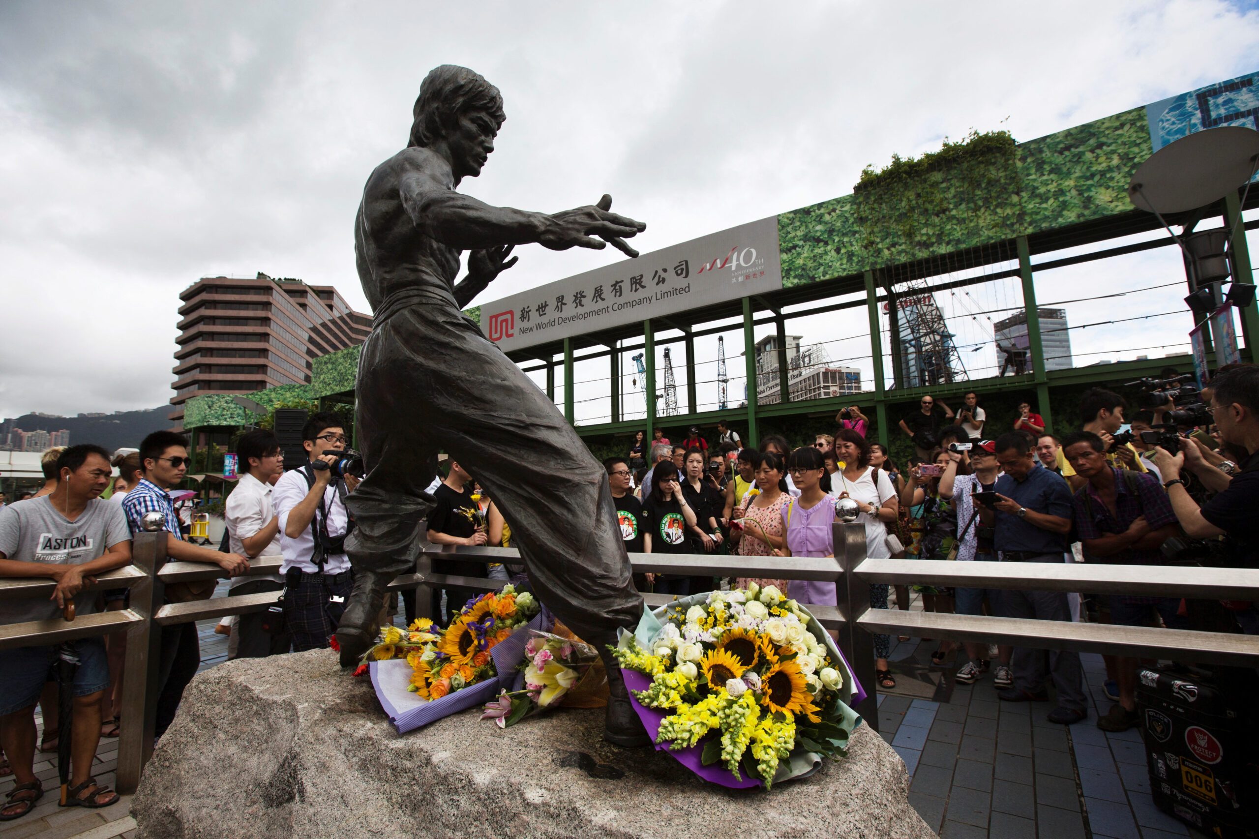 Fans flock to Hong Kong to mark 50th anniversary of Bruce Lee’s death