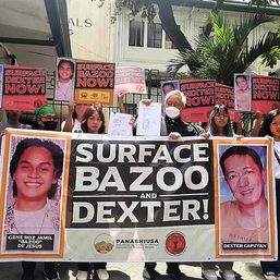 Families of missing Cordillera rights advocates file habeas corpus petition vs AFP, PNP