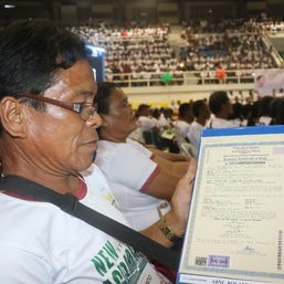 Zamboanga Peninsula farmers get land titles as Marcos signs new agrarian reform law 